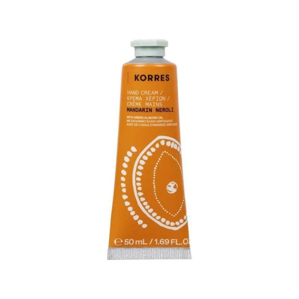 Korres Mandarin Neroli Ενυδατική Κρέμα Χεριών, 50ml