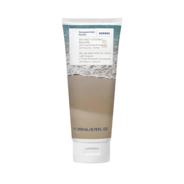 Korres Sea Salt Coconut Body Milk Γαλάκτωμα Σώματος με Άρωμα Καρύδας 200ml